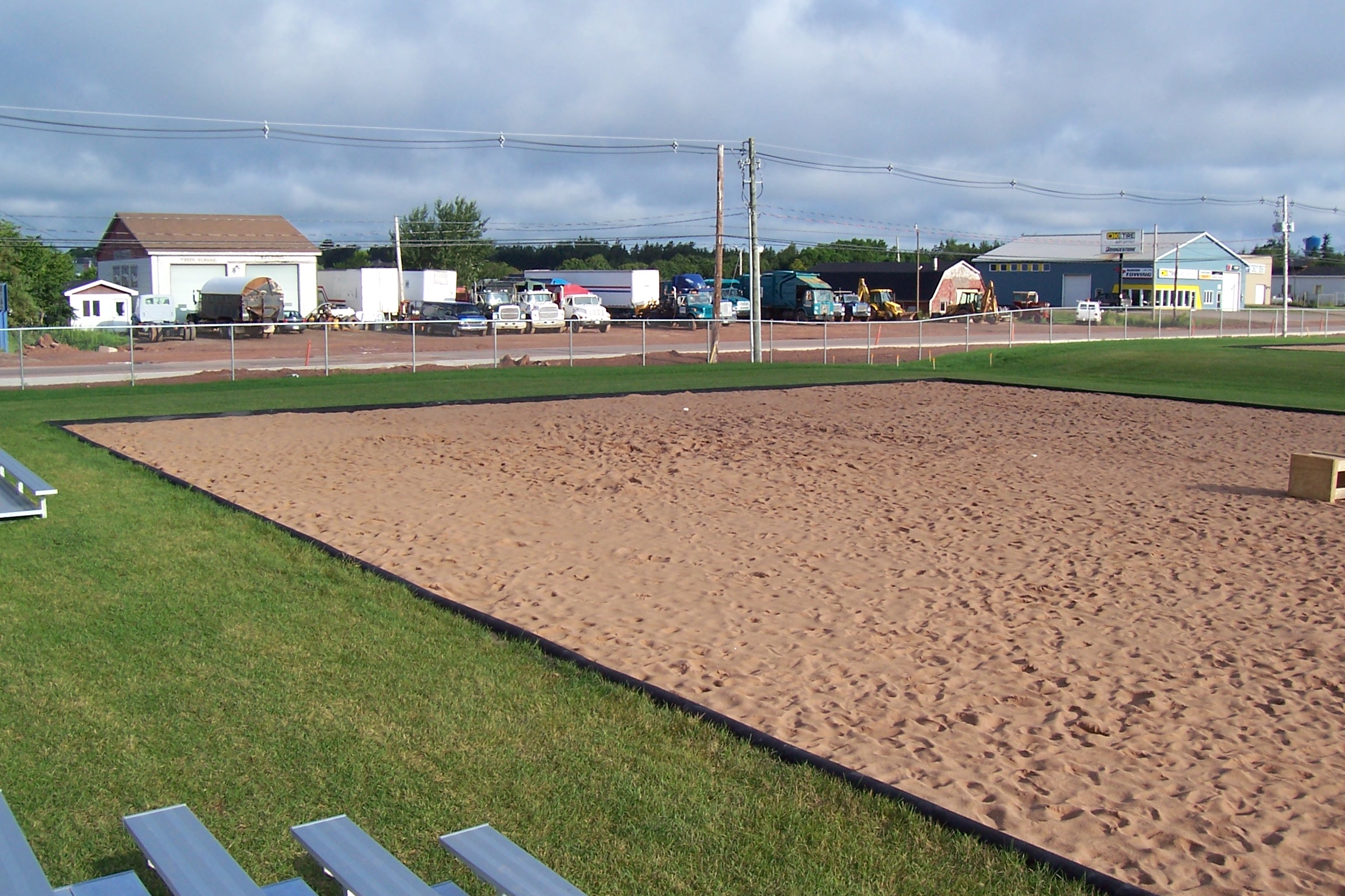 Beach Volleyball Court Installation