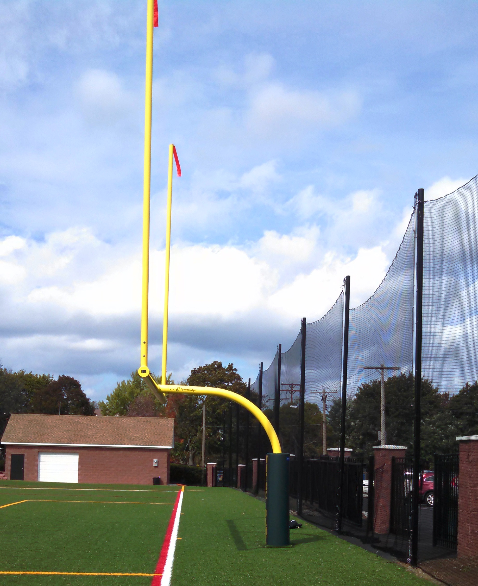 Hinged Expandable Football Goal Posts